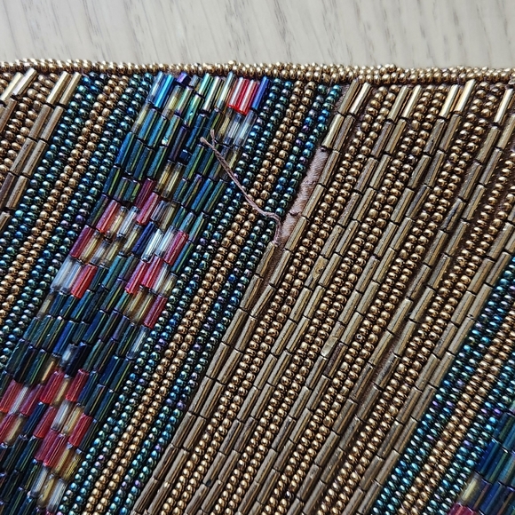 Beaded clutch purse - Picture 6 of 9